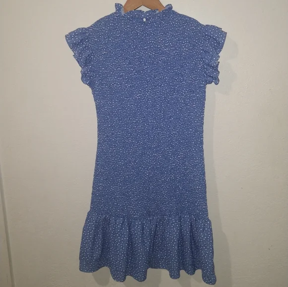 FRENCH CONNECTION Blue Elao Verona Mini Dress - Picture 12 of 13